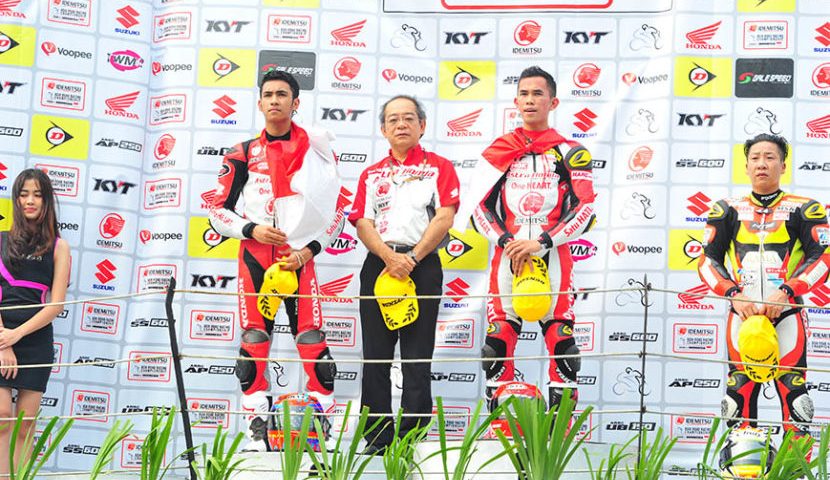 Andi Gilang Kembali Raih Podium Dealer  Motor  Honda  