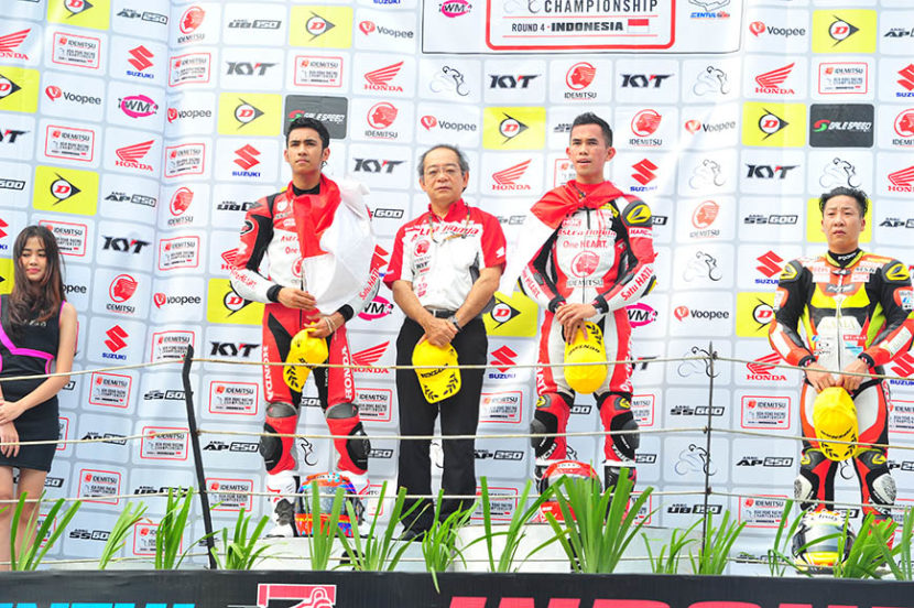 Andi Gilang Kembali Raih Podium Dealer  Motor  Honda  